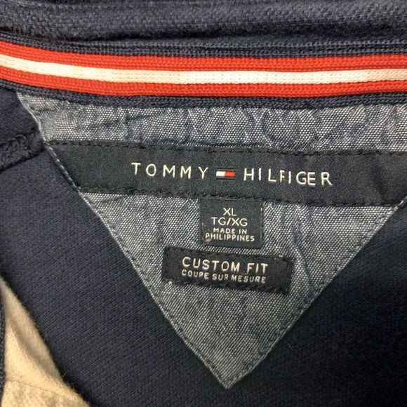 Tommy Hilfiger Men's XL Custom Fit Polo Shirt - Picture 2 of 6
